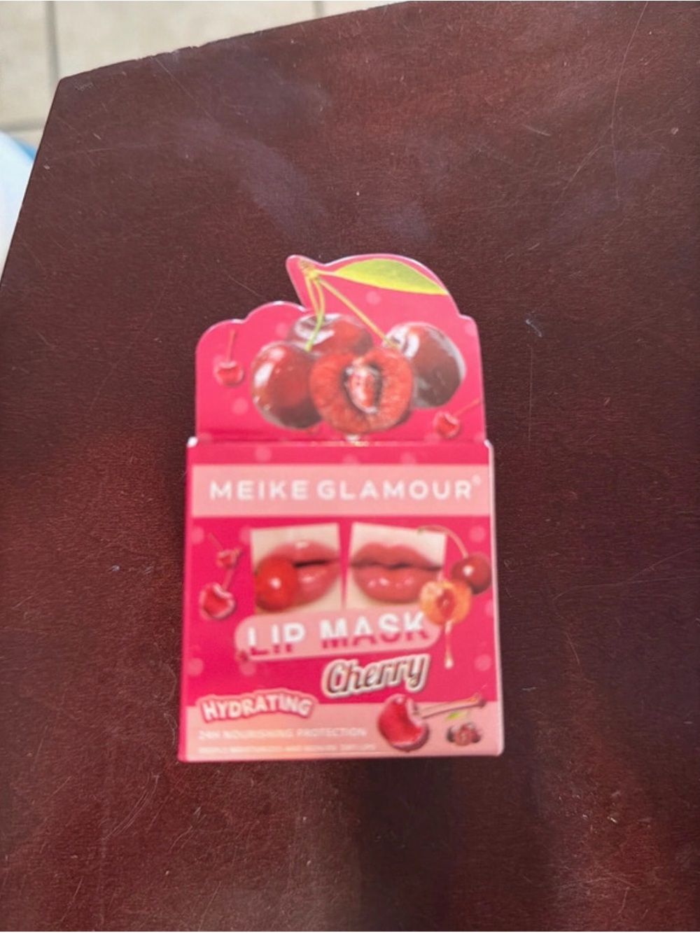 Glamour Hydrating Cherry Lip Mask - Pink